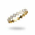 SNOW CLOVER BANGLE