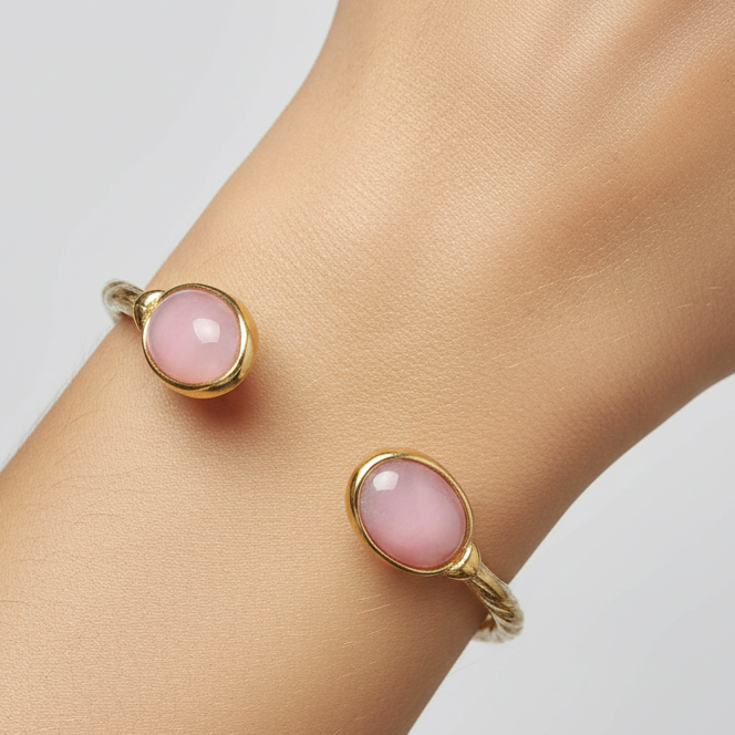 PINK OVAL CUFF