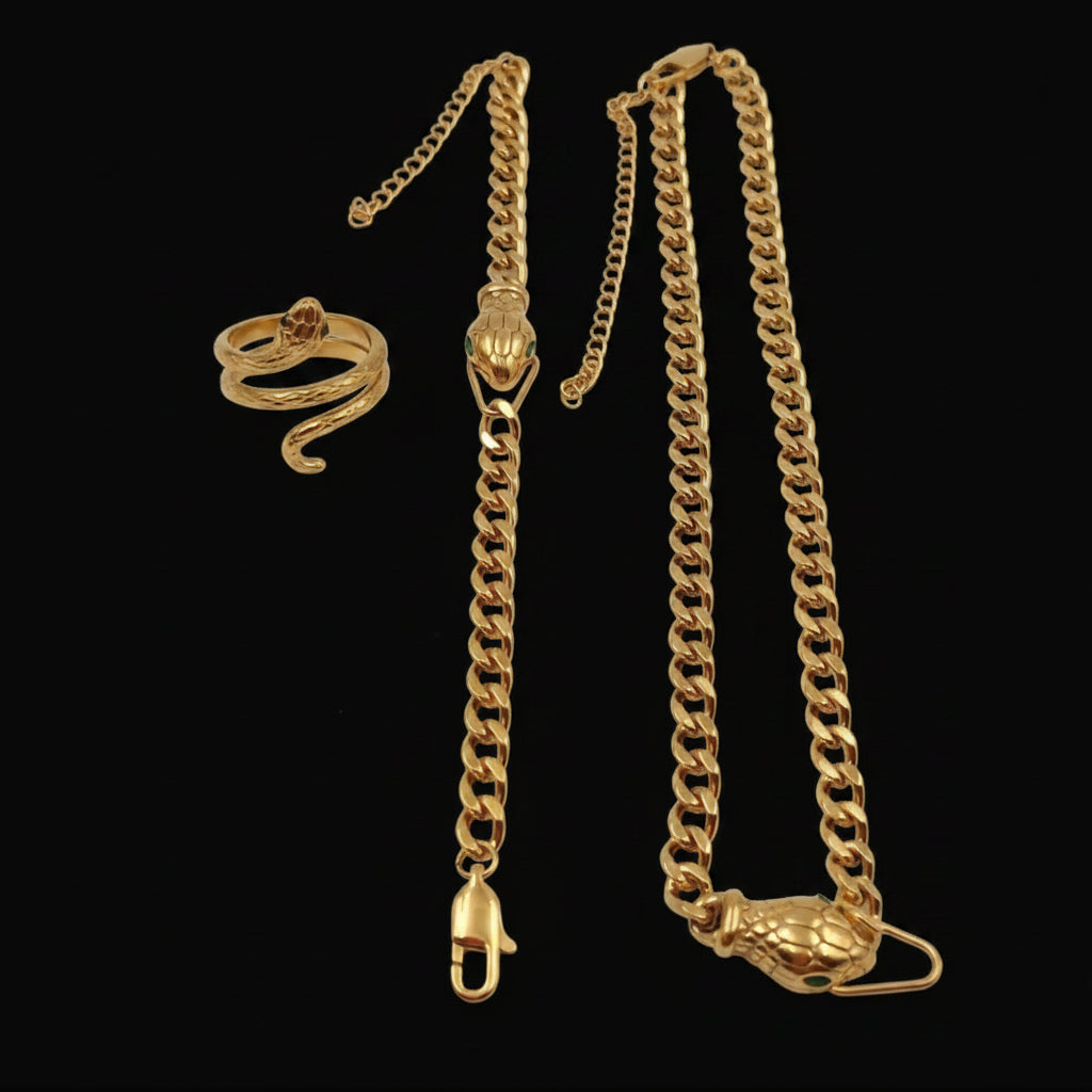 NAGINA- Snake Necklace