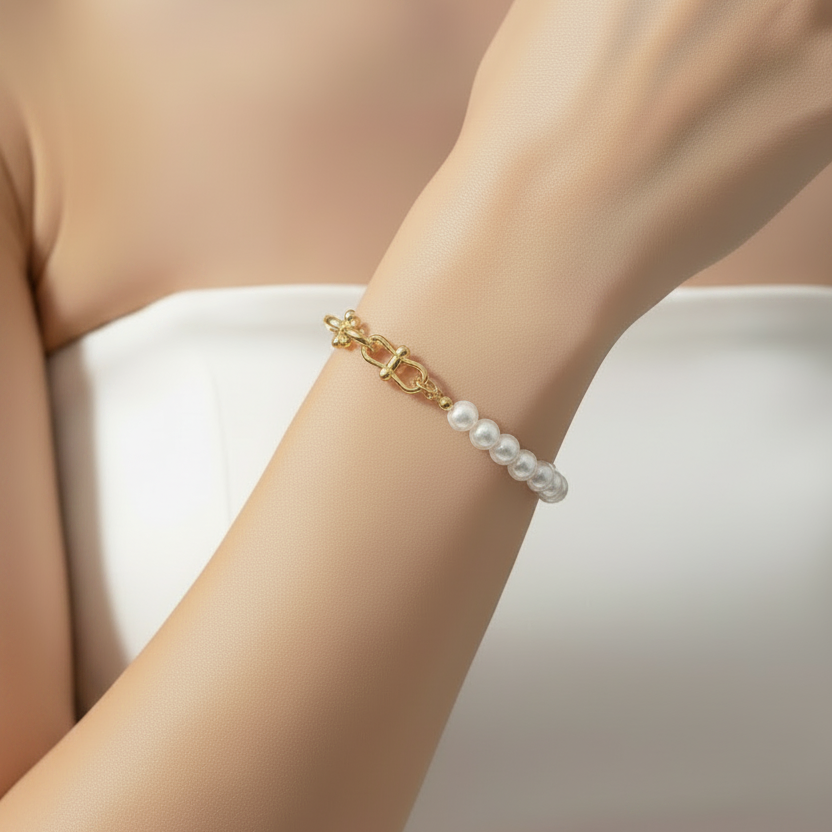 MARJAN PEARL LINK BRACELET