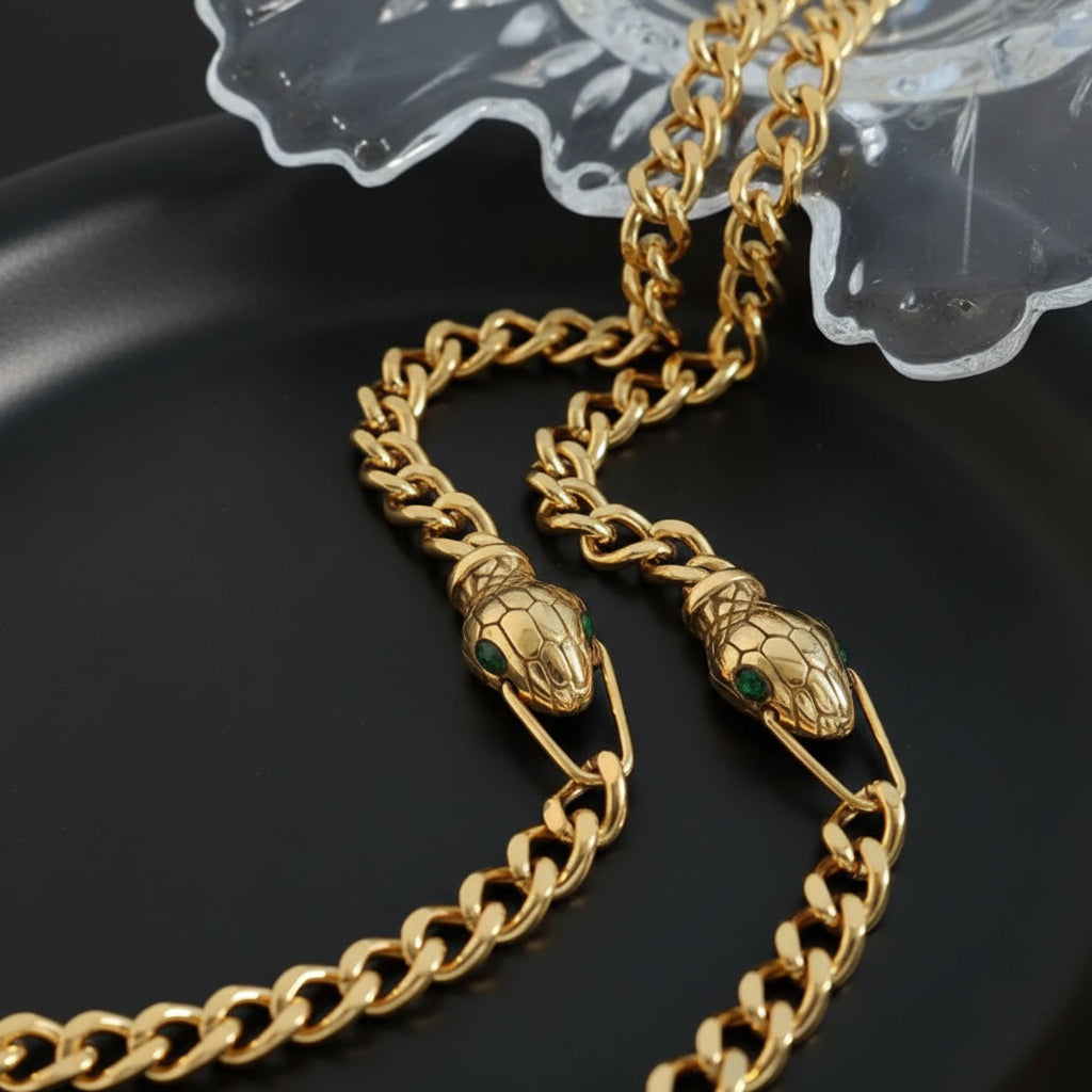 NAGINA- Snake Necklace