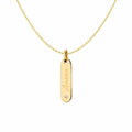 ADEEBA DIAMOND TAG NECKLACE